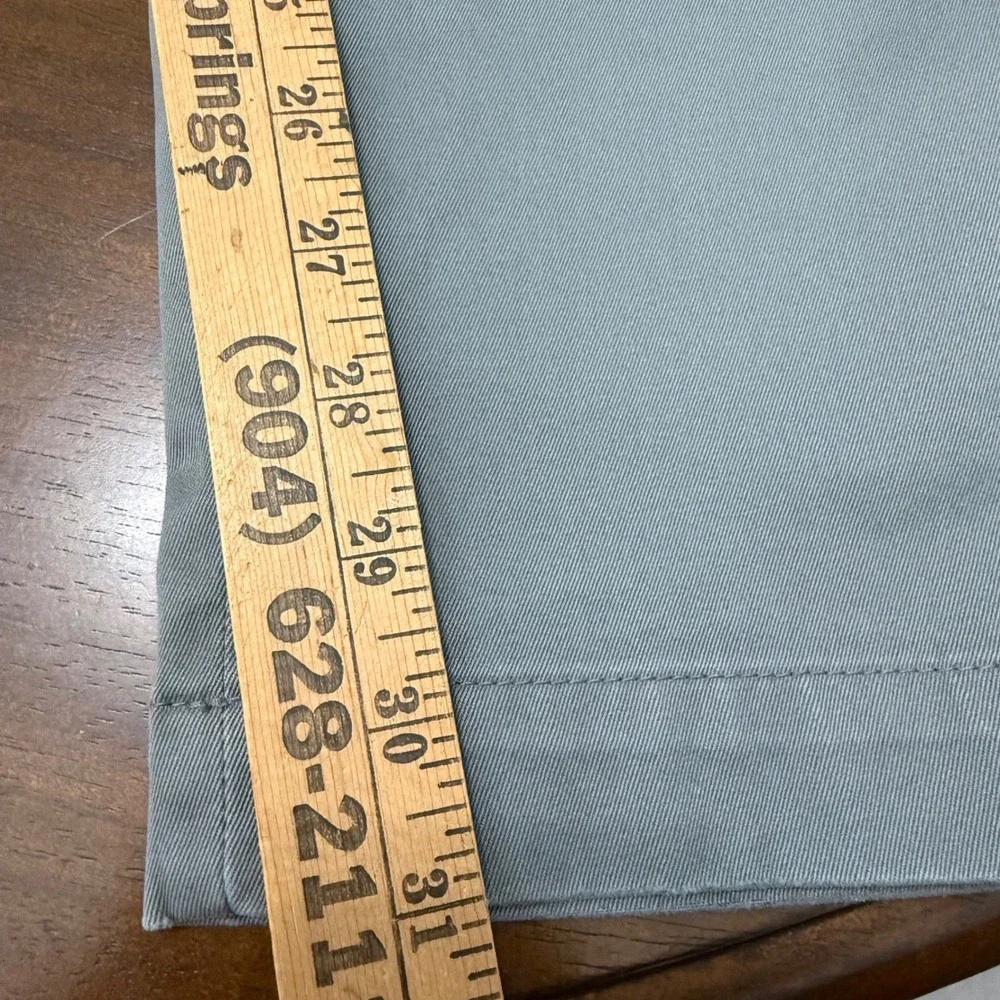 Banana Republic Rapid Movement Chino Tapered Fit Pants Mens 36 Blue Gray